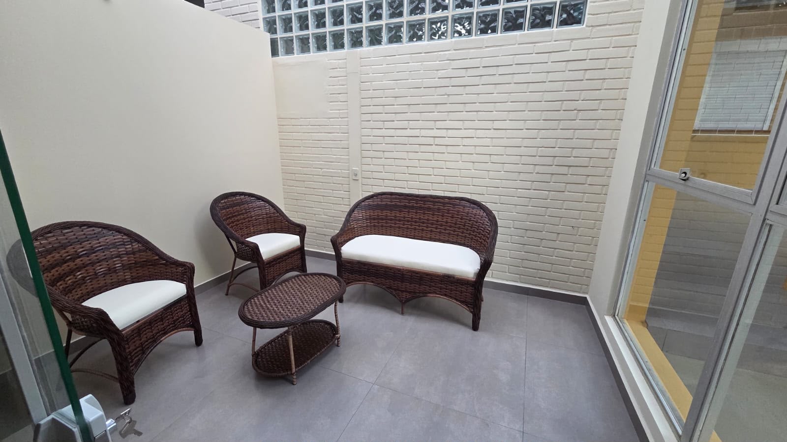 Foto da sala para visitantes